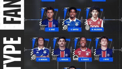 法甲官方评本轮最佳阵：克瓦拉茨赫利亚领衔巴黎4人在列