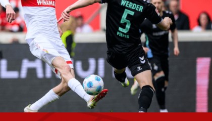 德甲：十人斯图加特1-2憾负不莱梅，伯克大演绝杀好戏